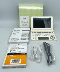 y1327E 【1円スタート】 CASIO 電子辞書 EX-word DATAPLUS 8 XD-U9800 動作未確認 イヤホン未使用 説明書有 カシオ 学生 コンパクト