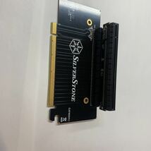 パソコンパーツ　★Silverstone　PCIeライザーカード　CLKF6005V1.1★　動作品_画像3