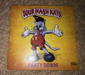 ★アドレナリン爆発★US産★キチ◯イサイコビリー★SOUR MASH KATS CD★ネオロカビリーガレージパンクロックンロールpsychobilly 