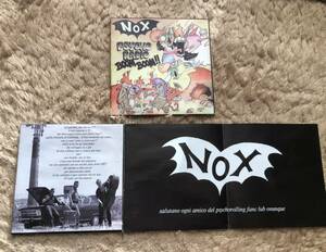 ★イタリア産★初期サイコビリー★ジャングルビート★NOX CD★psychobillyネオロカビリーパンクハードコアロックンロール★