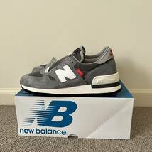 新品★ニューバランス NEW BALANCE M990VS1 スニーカー USA製 アメリカ製 9.5_画像3