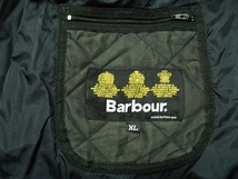 Barbour バブアー XL 黒 キルティングジャケット ダブルジッパー キルティングコート_画像2