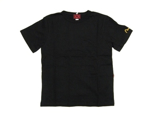 #Bk38 未着用品 EVISU エビス M位 デッドストック品 黒 ブラック 38 黒タグ 半袖 Tシャツ エヴィス 