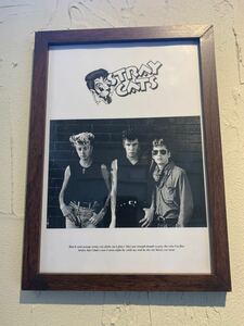 STRAY CATS ストレイキャッツ ブライアンセッツァー B5 ポスター ⑪