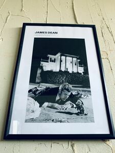 ジェームス ディーン JAMES DEAN 50s A4 ポスター 額付き 送料込