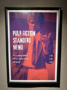 PULP FICTION Pal pfi comb .n cod n Tino A4 poster amount attaching postage included ⅰ