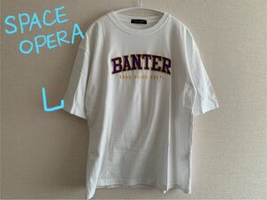 大きいサイズ　SPACE OPERA 半袖Tシャツ　 トップス　L