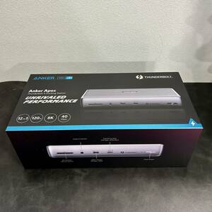 Anker PowerExpand Elite 12-in-1 Thunderbolt 4 Dock (APEX) ドッキングステーション 8K 90W出力 USB PD 対応 USB-C 4K HDMIポート