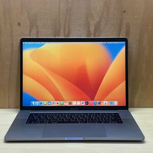 Macbook Pro A1707◆Core i7-7920HQ 3.10GHz◆メモリ16GB◆SSD512GB◆Touch Bar◆Radeon Pro 555◆mac OS 