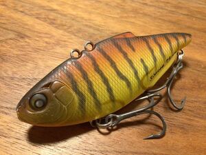 ★美品★NISHINE LURE WORKS NLW ニシネルアーワークス Simcoe 75HW シムコー75HW「マットオレンジタイガー」バイブレーション