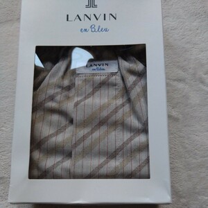 新品 LANVIN en Blue Ｍサイズ トランクス クルーザーパンツ 前開き 百貨店取扱 大人のおしゃれ