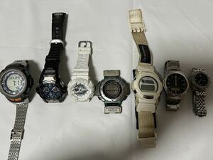 ★☆ 管A231218 k ★ CASIO 7点 PRW-1000J /PRT-40/BR-110TP/GS-1000J/DW-0097/WVA- M480/LD-781 ☆★ 