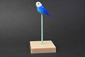 ガチャガチャ どうぶつ飴細工 フィギュア 動物 インコ