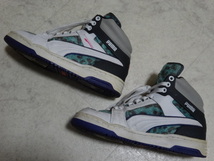 ●●美品 PUMA プーマ SLIPSTREAM スリップストリーム macht'smitQualitat ハイカット スニーカー ブーツ ハラコ調 白緑 23.0cm Mサイズ 36_画像7