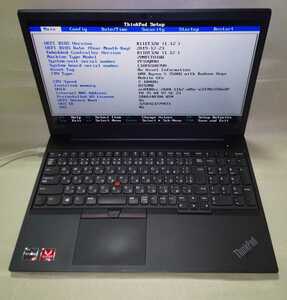 【Bios OK】 Lenovo ThinkPad E595 Ryzen 5 3500U ①