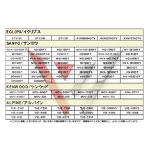 メール便送料無料 高感度L型 フィルムアンテナ ケンウッド MDV-323 用 左1枚交換 ワンセグ 地デジ 汎用 KENWOOD WG10LS_画像5