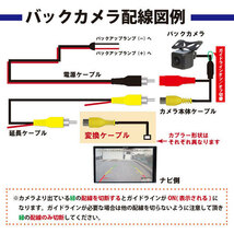 WBK3S 防水・防塵 広角 CCD搭載 バックカメラ IP68 12V 24V CCD 超小型 コンパクト リアカメラ_画像7