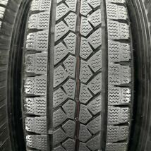 溝ありスタッドレスセット　200系ハイエース・レジアスエース　195/80R15 ブリヂストンVL1 4本 倉庫保管　15×6J+33 139.7-6H_画像8