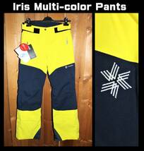 送料無料 特価即決【未使用】 GOLDWIN ★ Iris Multi-color Pants (L/WOMEN'S) ★ ゴールドウイン スキーパンツ GL31963BP_画像1