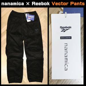 送料無料 即決【新品】 nanamica × Reebok ★ ベクター コーデュロイ トラックパンツ (Lサイズ) ★ ナナミカ 別注 リーボック FM3852 太畝