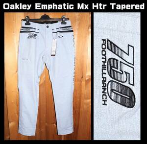 送料無料 特価即決【未使用】 OAKLEY GOLF ★ Emphatic Mx Htr テーパードパンツ(M/73~78cm) ★ オークリー ゴルフ 定価1万1000円 吸汗 ②