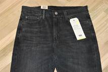 送料無料 特価即決 【未使用】 LEVI'S ★ 510 SKINNY ストレッチ ブラックデニム (W36/L32) ★ リーバイス スキニー 05510-1110 91cm_画像5