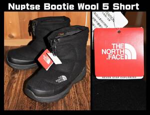 送料無料 即決【未使用】 THE NORTH FACE ★ NUPTSE BOOTIE WOOL Ⅴ SHORT (27cm) ★ ノースフェイス ヌプシ ブーティー ウール NF51979