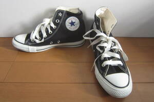 CONVERSE コンバース ALL STAR オールスター 5C1258 HI ハイカットスニーカー インヒール 黒 24.5㎝ O2312B