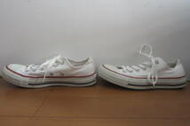 CONVERSE コンバース ALL STAR オールスター M7652 LOW ローカットスニーカー 白 23.5㎝ O2312D_画像4