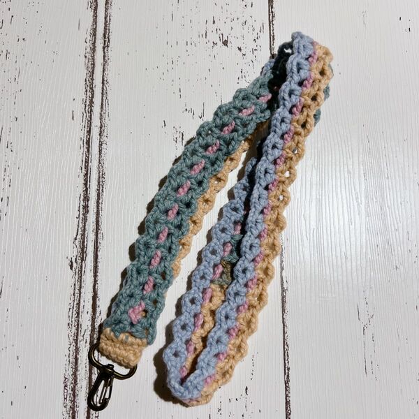 No,45:スマホ ショルダーストラップ *ハンドメイド