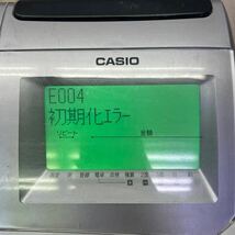 ■ C-983 CASIO カシオ TK-5000 電子レジスター 業務用 レジ 会計 スーパー 鍵付き 通電確認済み_画像3