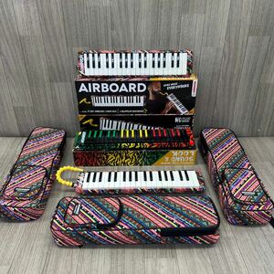 C-1078 HOHNER ホーナー AIRBOARD エアーボード 鍵37 メロディカ 鍵盤ハーモニカ 楽器 鍵ハ 3点セット ケース付き 動作未確認