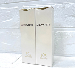 新品 ミカホワイト 30g 2本セット MIKA WHITE 歯磨き粉 【定形外郵便300円、レタパ520円】 