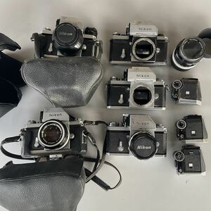 ニコン フィルムカメラ ５台レンズ1 その他３