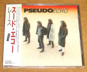 税表記なし帯付きCD☆スード・エコー／レース（R32P-1181）　PSEUDO ECHO／RACE 