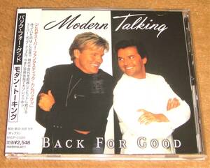 帯付き廃盤CD☆モダン・トーキング／バック・フォー・グッド（BVCP-21033） MODERN TALKING／BACK FOR GOOD