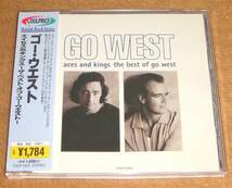 帯付き廃盤CD☆GO WEST／エイセス＆キングス～ザ・ベスト・オブ・ゴー・ウエスト～（TOCP-3435） aces and kings the best of go west_画像1