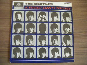 ★[英原盤] Beatles/A Hard Days Night MONO良好品/初回 MAT両3N・Parlofone RIM・KT刻印 YP-Label/EMITEX Inner/ビートルズ