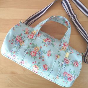 お出掛けボストン キングスウッドローズ ミントブルー