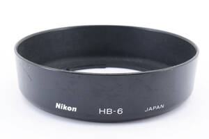 ★1円出品★実用品★nikon レンズフード HB-6 #35