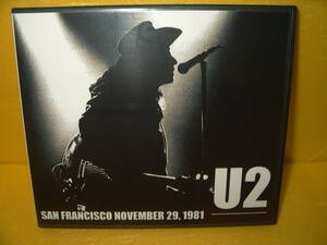 【CD】U2「SAN FRANCISCO NOVEMBER 29,1981」