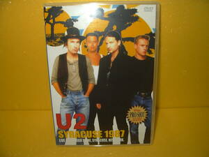 【DVD】U2「SYRACUSE 1987 JOSHUA TREE TOUR LEG 3」