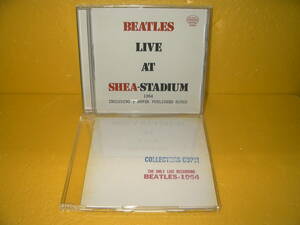 【CD＋初回特典CD】THE BEATLES「LIVE AT SHEA-STADIUM」＋「THE ONLY LIVE RECORDING BEATLES-1964」