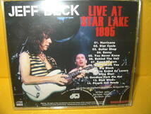 【CD】JEFF BECK「LIVE AT STAR LAKE 1995」_画像2