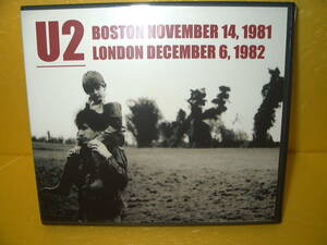 【2CD】U2「BOSTON 1981/LONDON 1982」