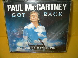 【3CD】PAUL McCARTNEY「GOT BACK OAKLAND, CA MAY 6TH 2022」