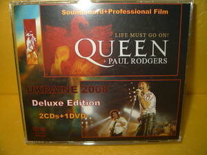 【2CD＋DVD】QUEEN＋PAUL RODGERS「UKRAINE 2008」