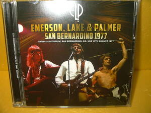 【2CD】EMERSON,LAKE & PALMER「SAN BERNARDINO 1977」