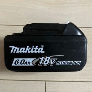 makita 18V 6.0Ah リチウム バッテリー BL1860B 動作品 蓄電池 LITHIUM ION 電動工具 マキタ 純正品 送料無料