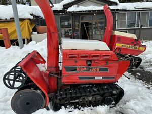 除雪機ディーゼル